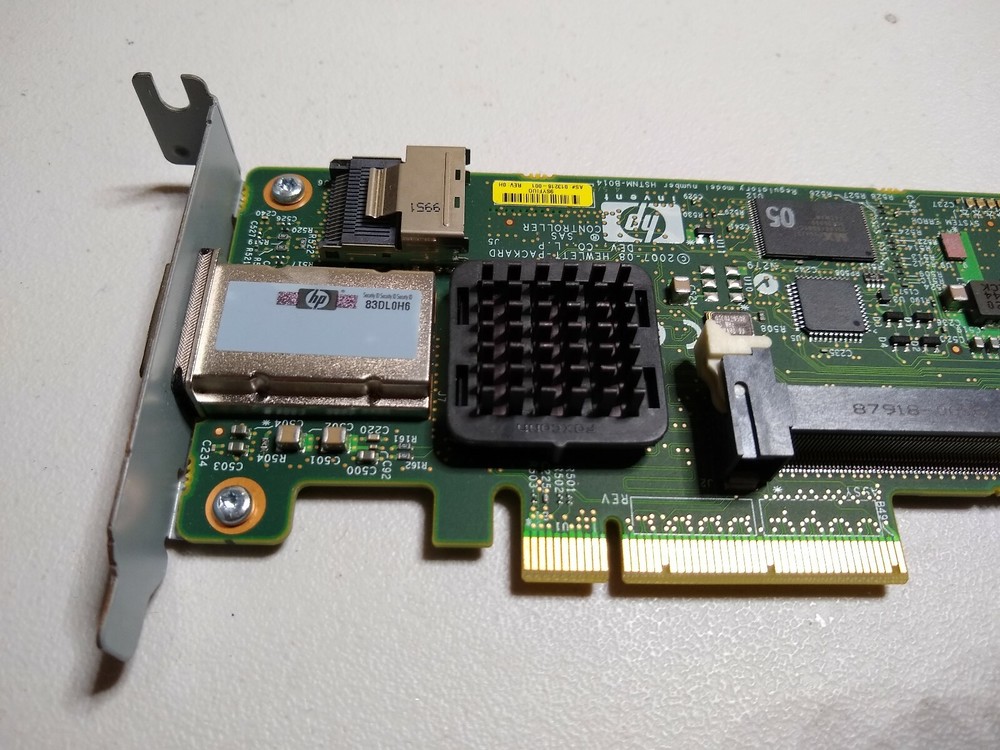 HP SMART ARRAY P212 PCI-E 2.0 X8 6GB/S SAS CONTROLLER 462828-B21-LOW Profile