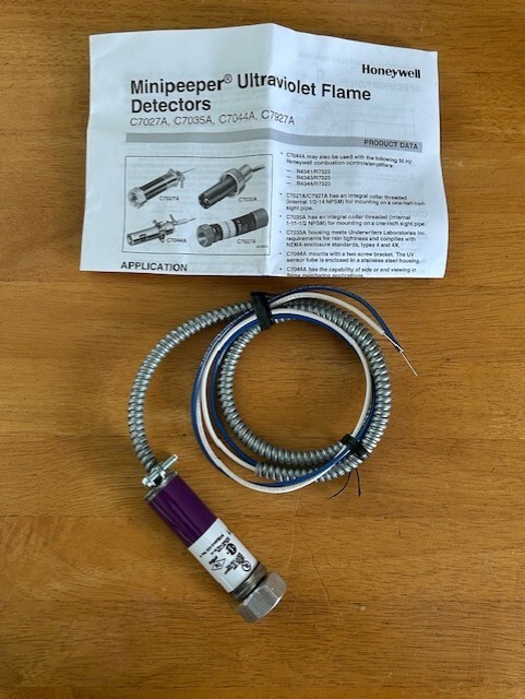 HONEYWELL C7027A1114 FLAME SENSOR