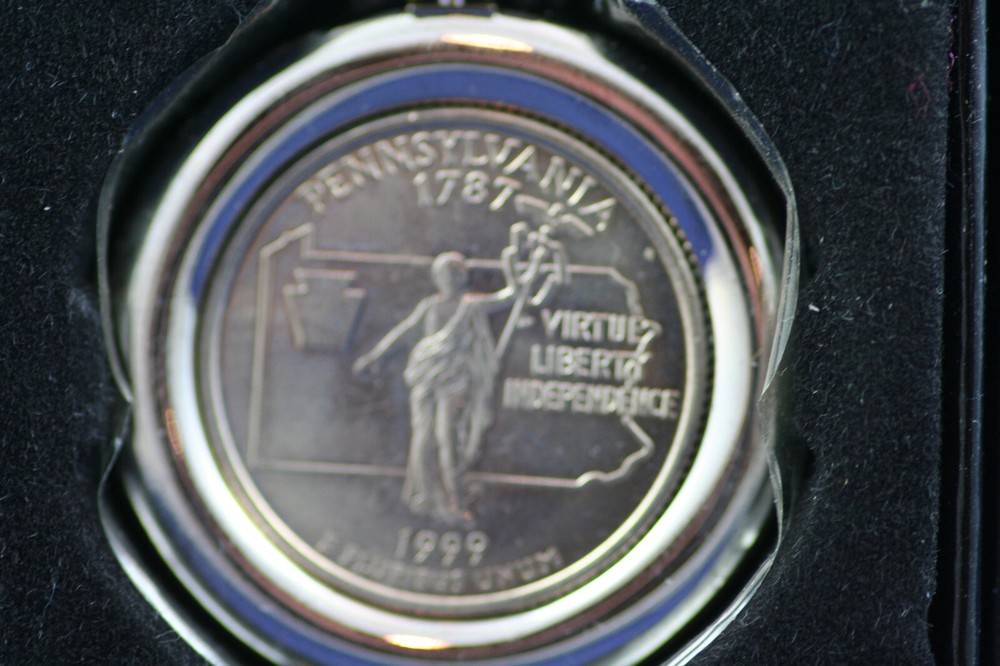 1999 Pennsylvania State Quarter Key Chain
