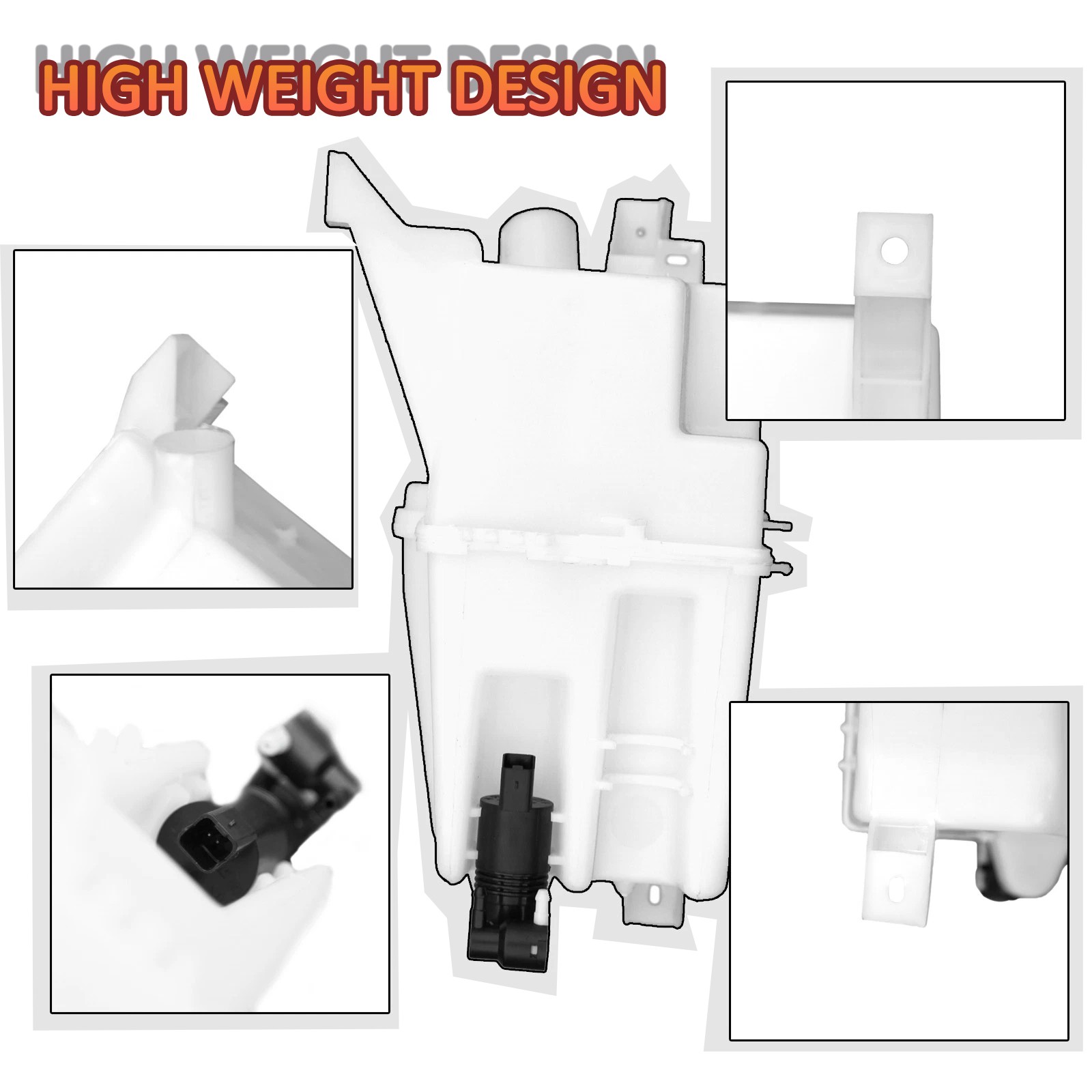 Fit Nissan Rogue 2014-2016 Washer Reservoir Windshield Washer Tank 289104BA0A