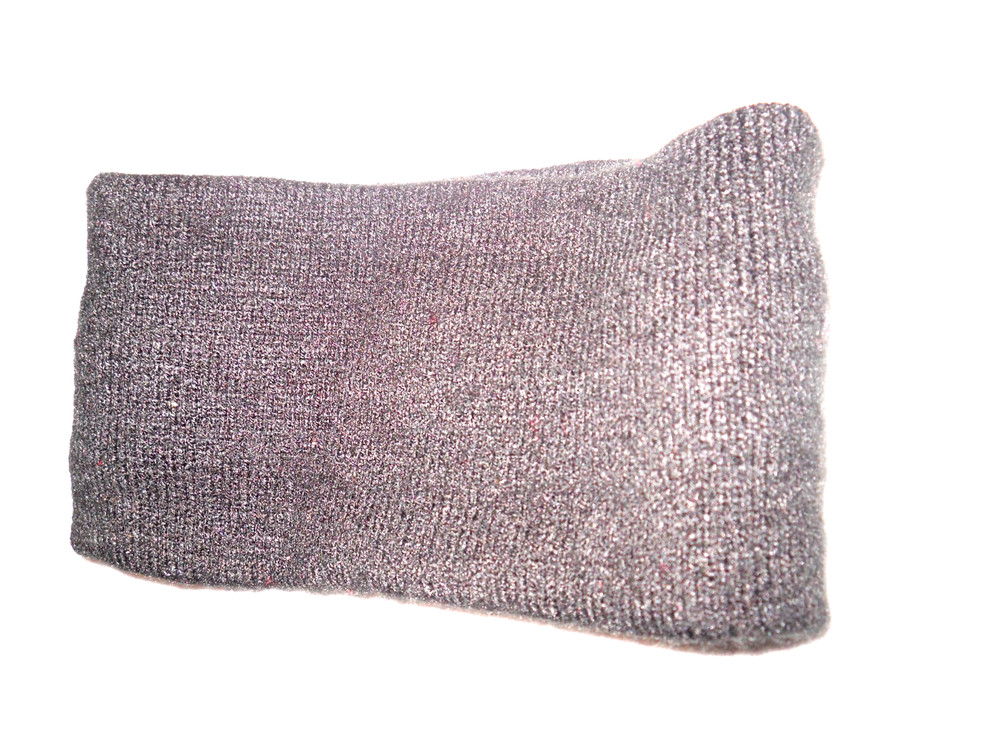 Knit Headband - Warm Winter Ear Warmer with Stretch Fit - Black   _