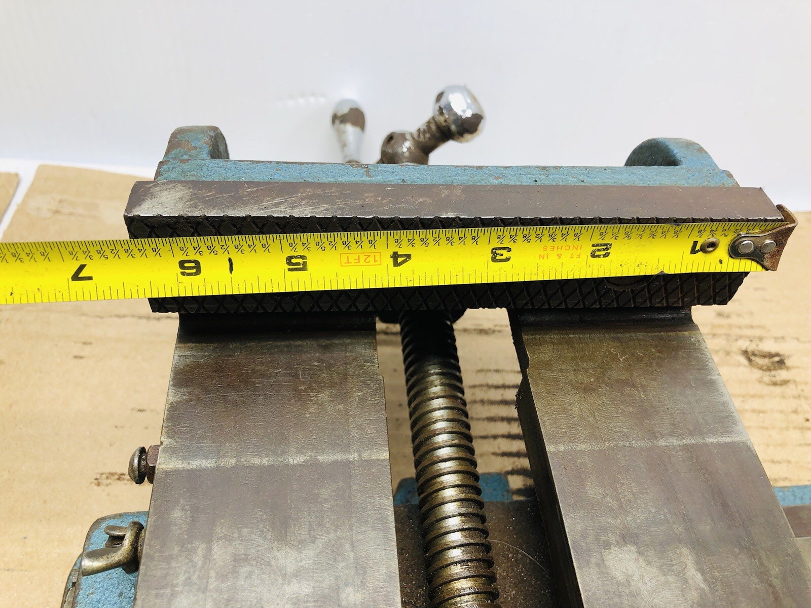 2 Way 6.5'' Drill Press X-Y Compound Vise Cross Over Slide Mill Milling Table