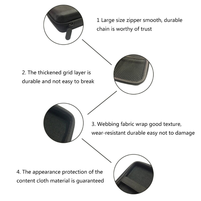 Multi functional Storage Bag for DS211 DS212 DS213 Oscilloscope Handheld Case