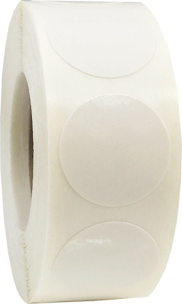 Bopp Color Coding Dot Stickers | 0.75 Inch Round - 500 Pack | Pick One Color