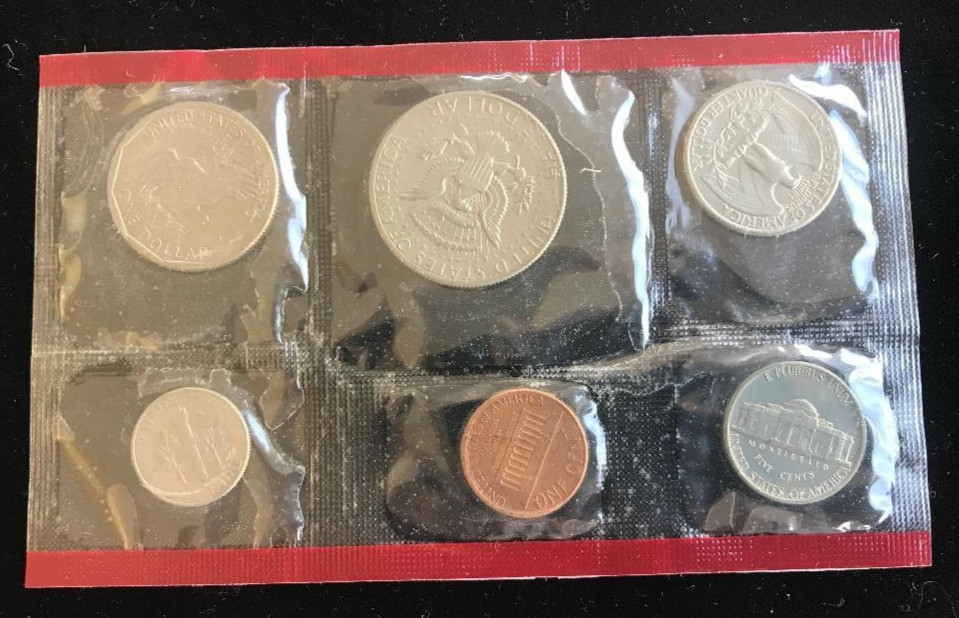 THREE 1979 UNCIRCULATED P & D MINT SETS ~SIX-COIN SETS EACH MINT ~U.S. MINT PACK