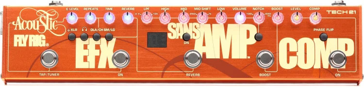 Tech 21 Acoustic Fly Rig Multi-FX Pedal
