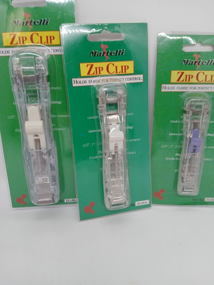3 Martelli Zip Clips
