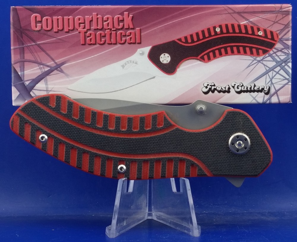 FROST CUTLERY COPPERBACK TACTICAL 16-937R