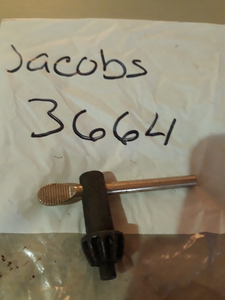 jacobs 3664 Drill Chuck Key K30 , 15/64" Pilot Diameter