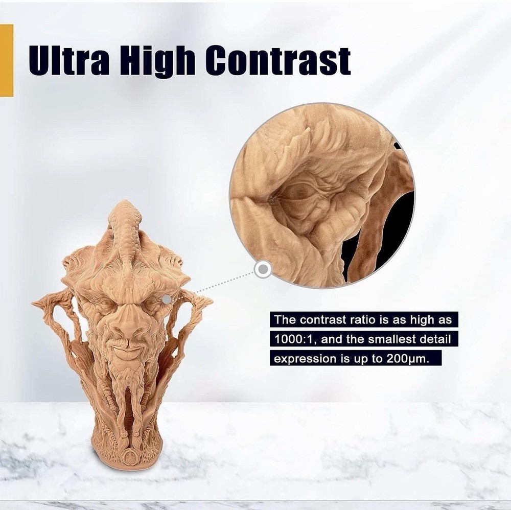 UNIZ IBEE 3D Printer, Resin 3D Printer with 8.9" 4K Monochrome LCD Screen