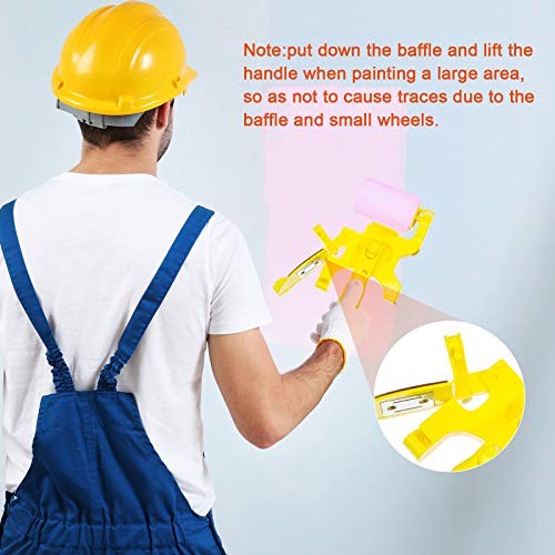 9 Set Paint Edger Combo Kit Paint Edger Roller Brush Multifunctional Handheld