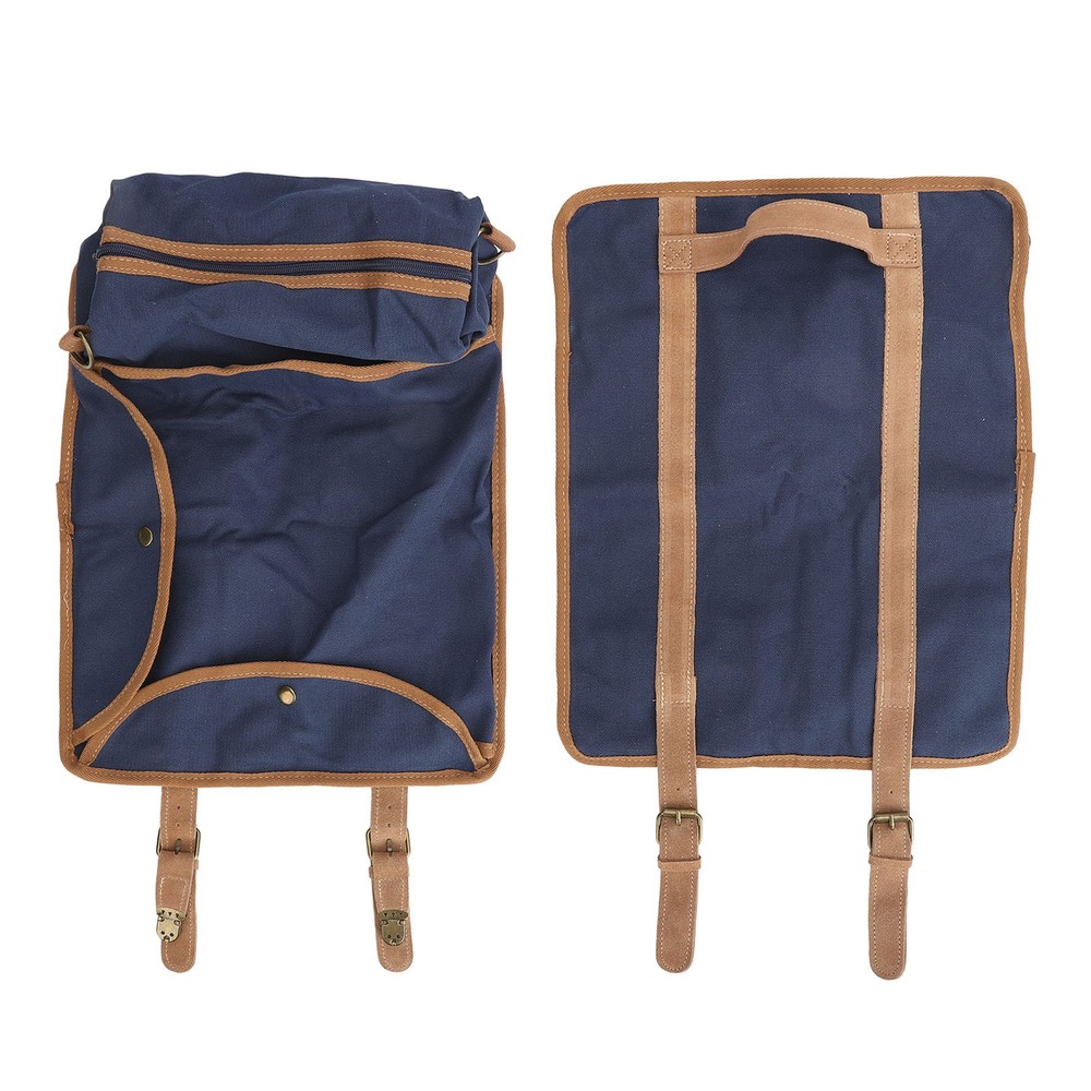 Bartender Tool Bag Bar Kit Bag Waterproof Canvas Multiple Compartments Portable