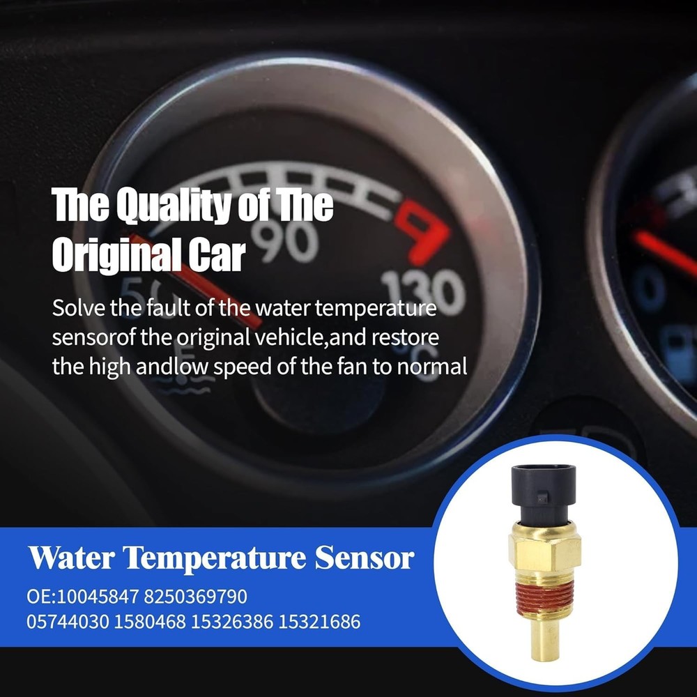 12146312 Engine Water Coolant Temperature Sensor Compatible with 1996-1999, 1976
