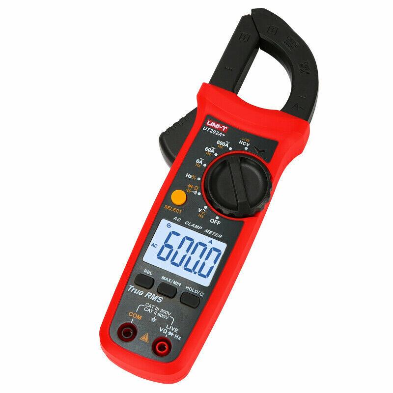 UNI-T UT202A+ Digital Clamp Meter ,NCV ,True RMS,Continuity Test✦Kd