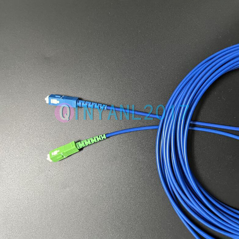 1PCS 3M Armored Cable SC/UPC-SC/APC Single-Mode Simplex Fiber Optic Patch Cord