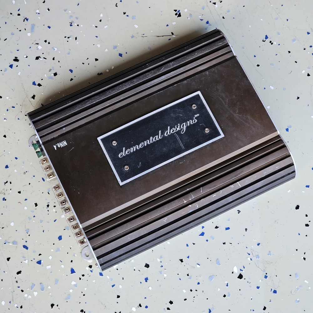 Elemental Designs Nine.4 Old School Car Amplifier