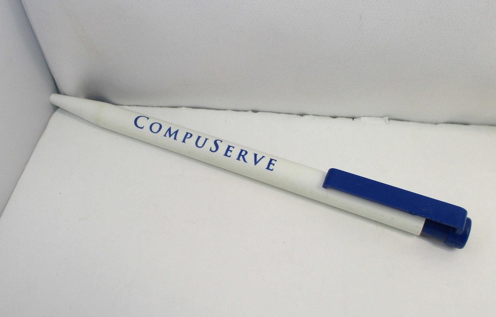 Vintage CompuServe Information Service Logo Ballpoint Pen