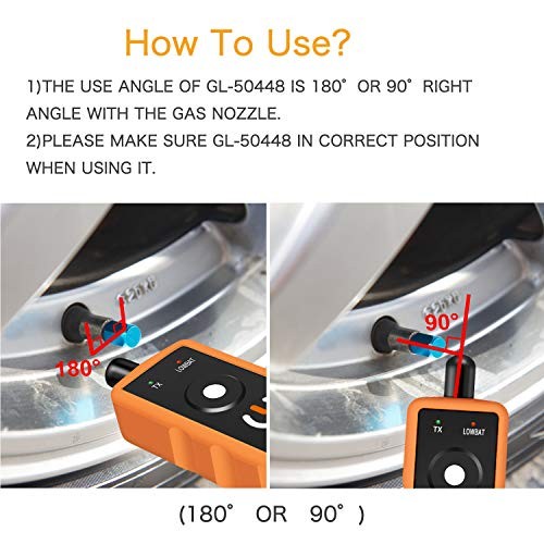 GL50448 TPMS Relearn Tool Compatible for GM Chevy Tire Pressure Sensor Reset
