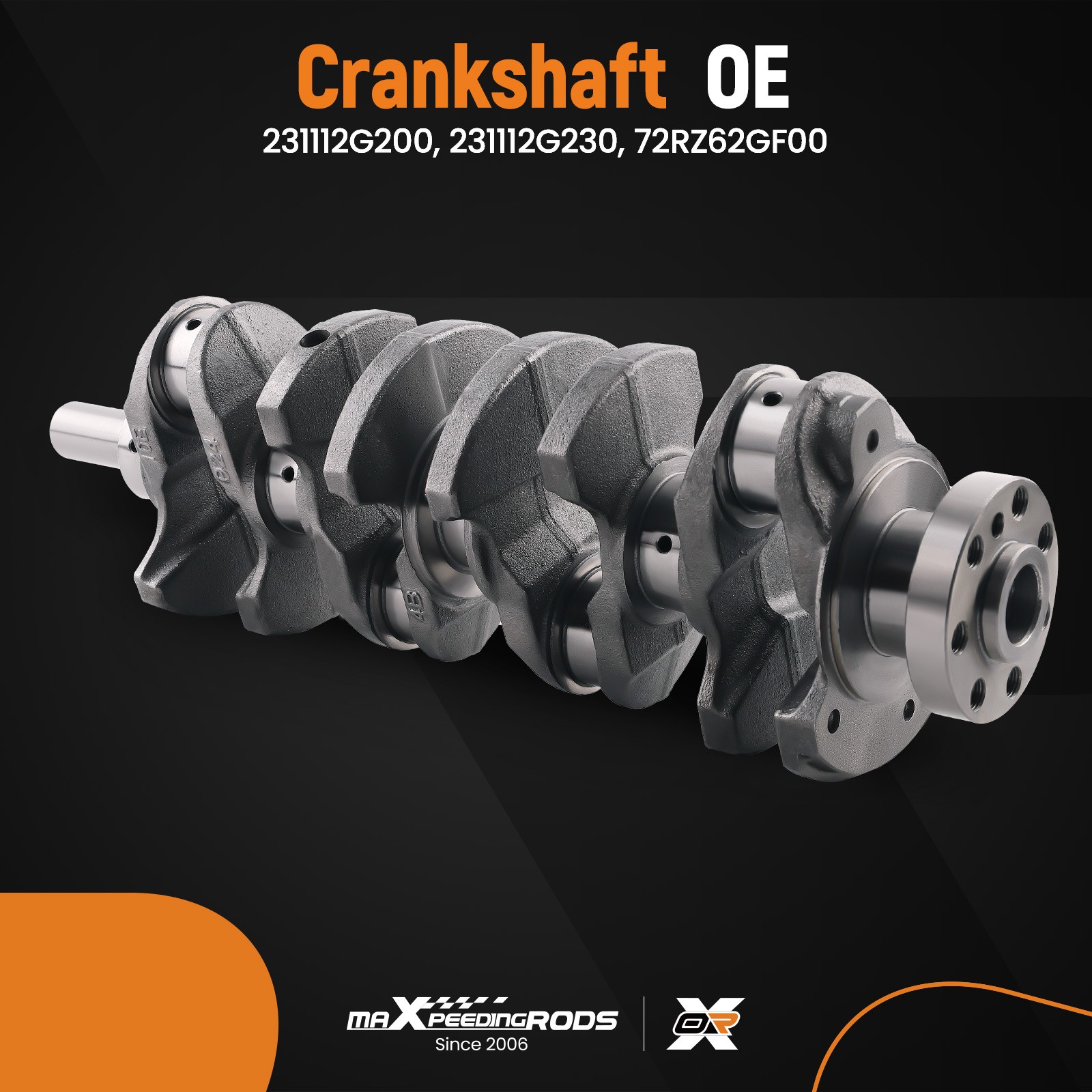 G4KJ Engine Rebuild Overhaul Kit - Crankshaft Rod Timing For Hyundai Kia 2.4L