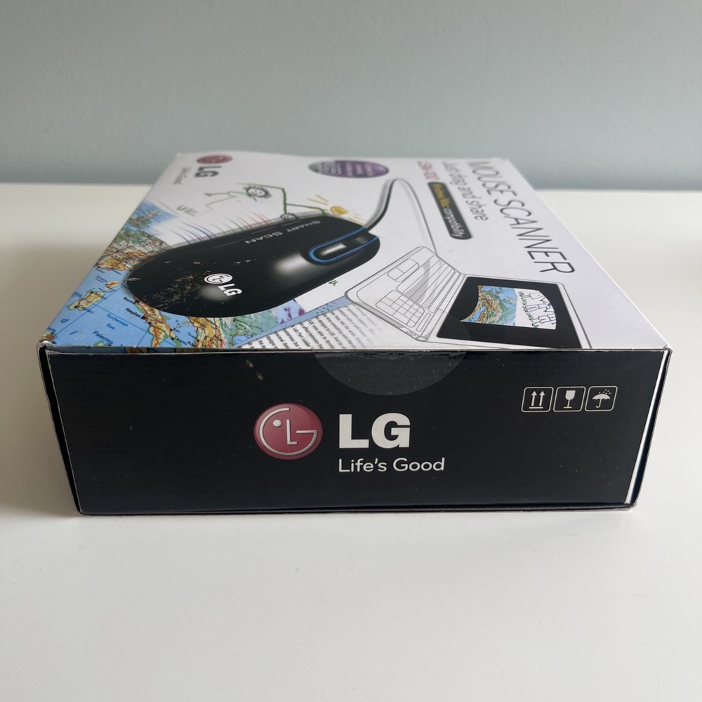 LSM-100 Mouse Scanner LG Smart Scan New Unopened Windows PC Mac Compatible