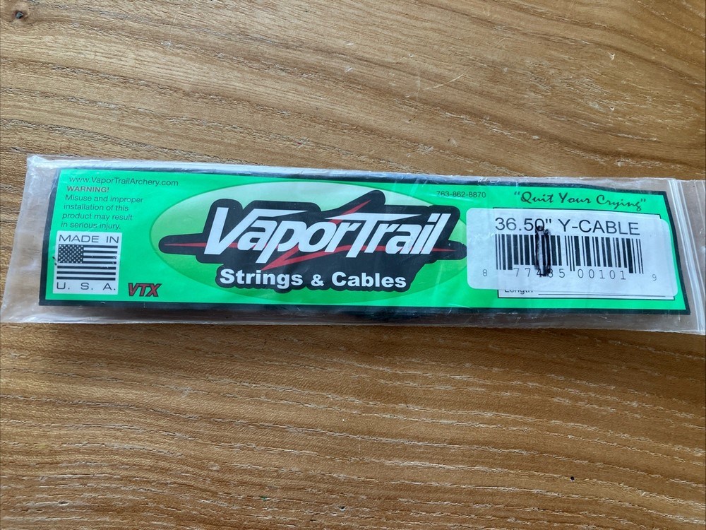 New Vapor Trail Bow String Y-Cable 36.50”