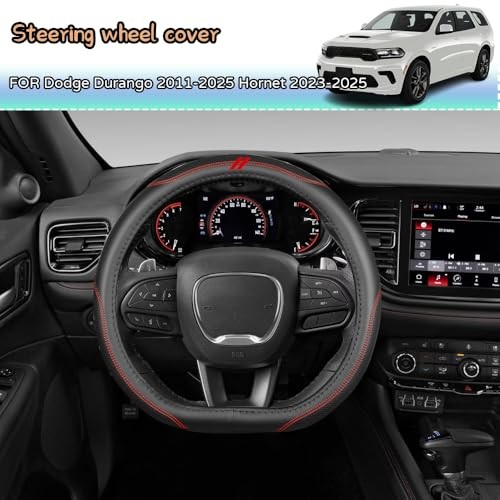 Custom Interior Accessorie for Dodge Durango Durango/Hornet Black stitching