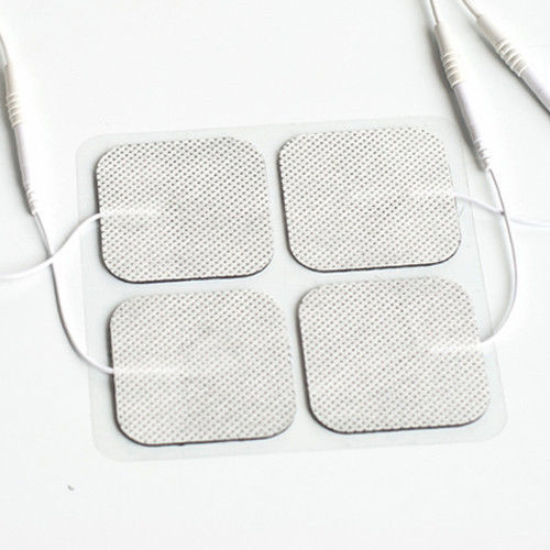 16 pc Square TENS Machine, Digital Massager Replacement Electrode Pads 5X5cm