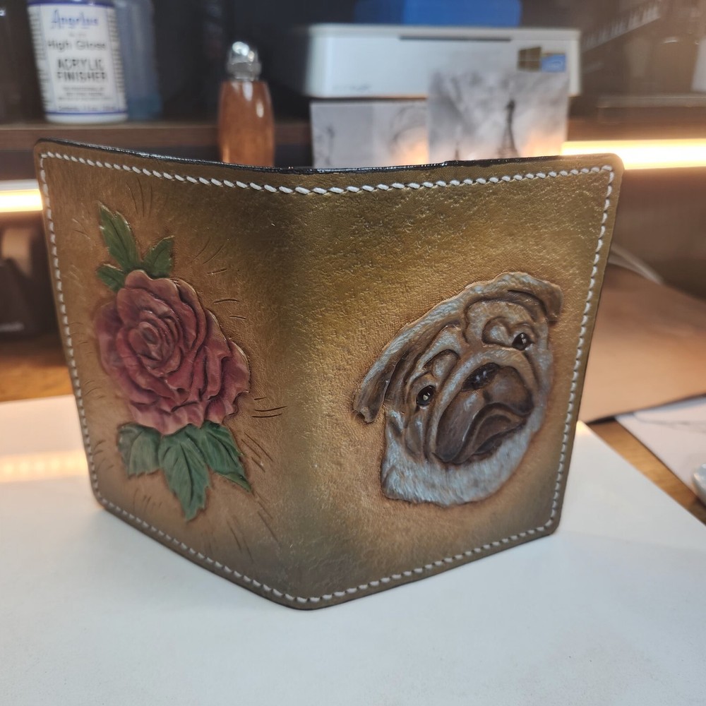 leather passport holder