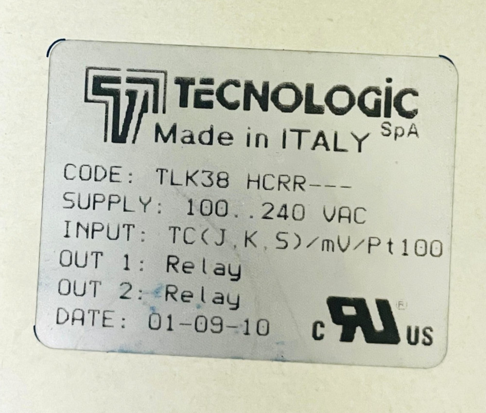TECNOLOGIC TLK38 HCRR--- Temperature Controller