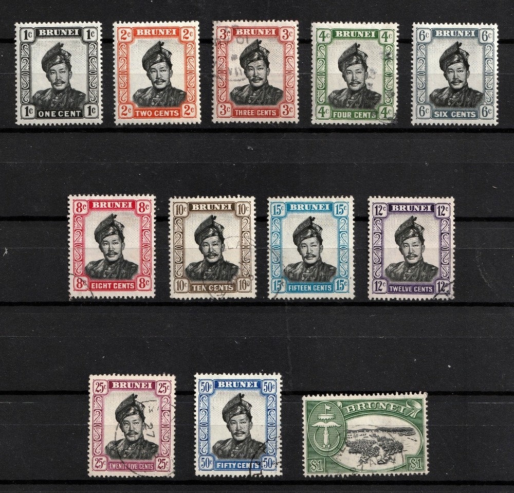 Brunei        83 - 94      mint & used