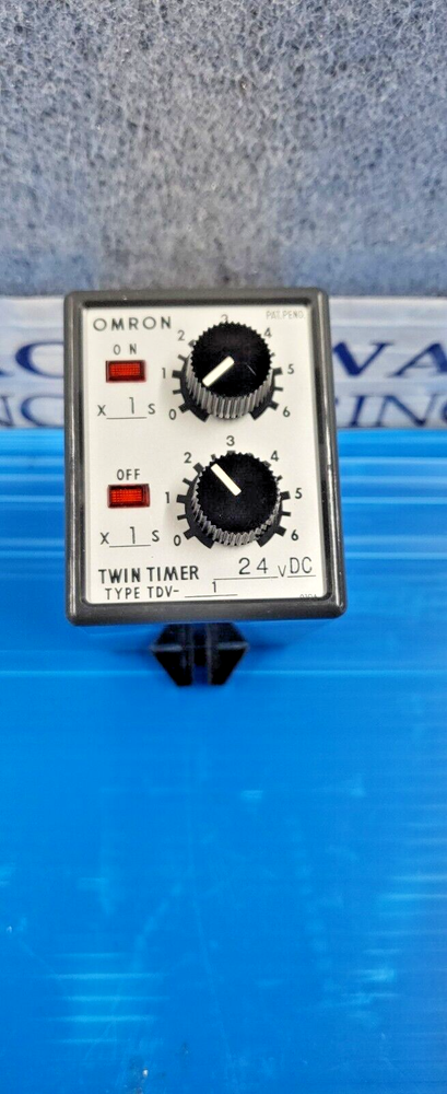 OMRON TWIN TIMER TDV-1 24VDC