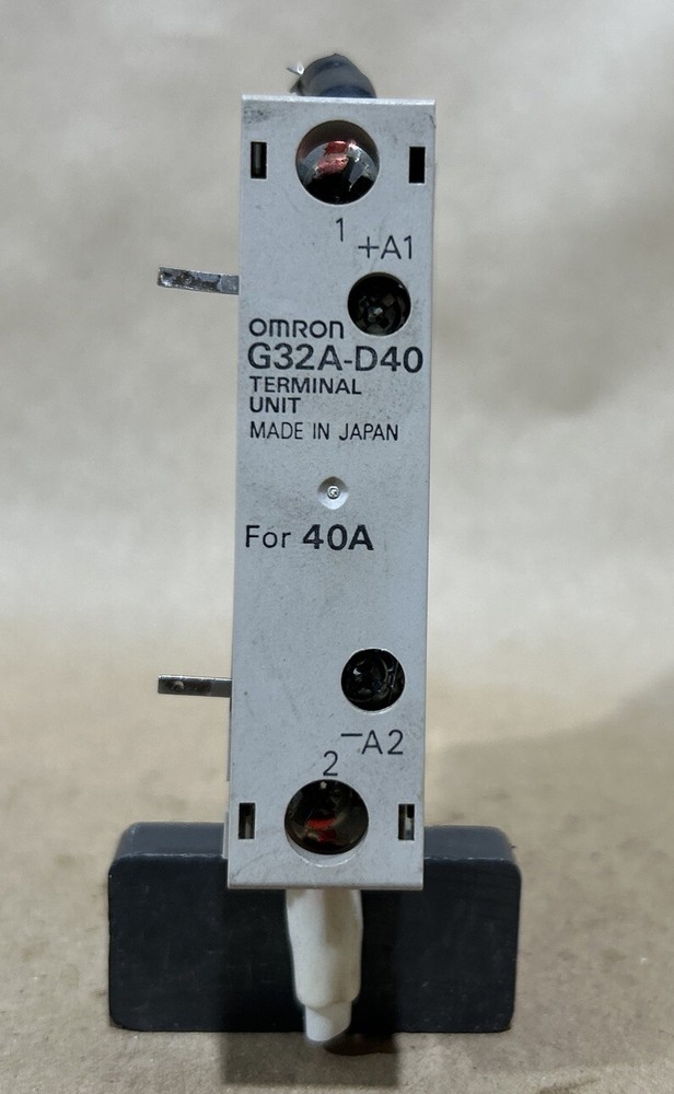 Omron G32A-D40 Terminal Unit For 40A Solid State Relays