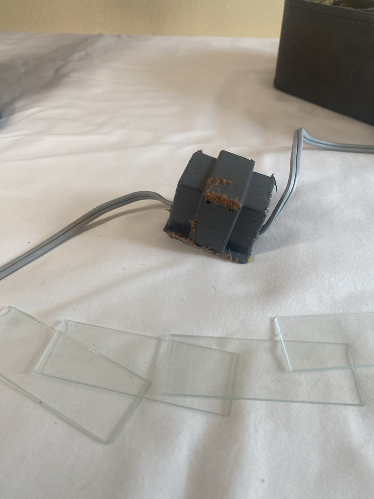 Vintage Microscope with Case