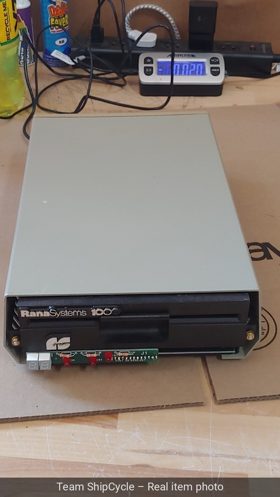 DEFECTIVE RANA SYSTEMS 1000 FLOPPY DISK DRIVE FOR ATARI COMPUTERS Powers G3D