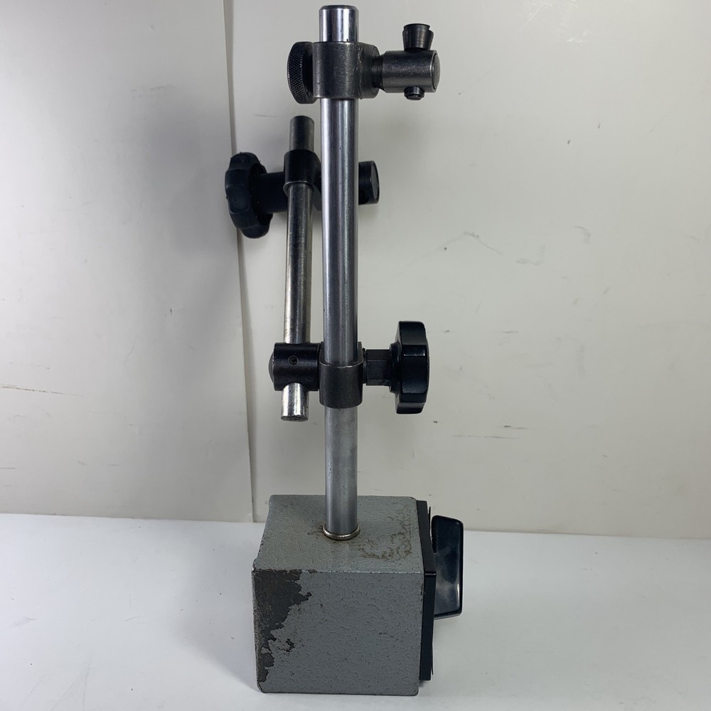 Mitutoyo 7011-BN Magnetic Base Good Used Condition Includes Adjustable Arm/mount