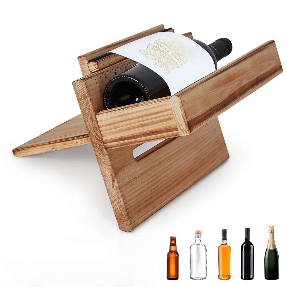 Meudid Label Applicator Bottle Labeling Machine Adjustable for Wine Bottles