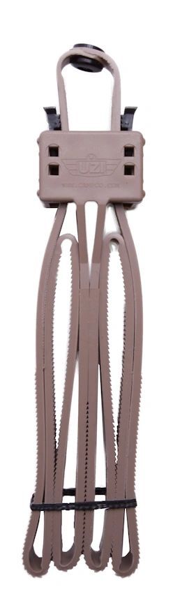 P2 2-4-1 Disposable Flex Cuffs Black, Green, or Tan 5" Wide Heavy Duty Construct