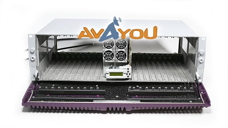 Miranda GV Densite 3 Kaleido MX 3RU - 2x PS and CPU-ETH2 Frame Controller Card