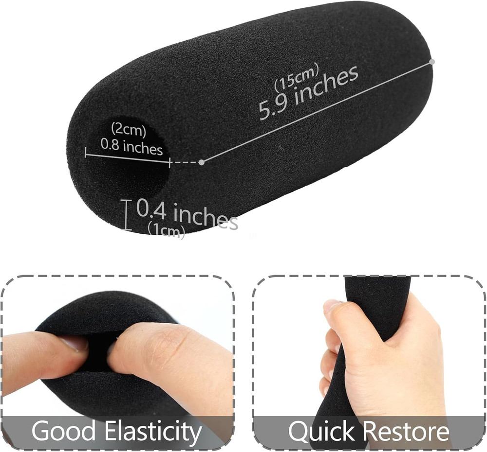 for Creators Foam Windscreen Compatible with RODE Videomic, NTG1, NTG2, NTG4, NT