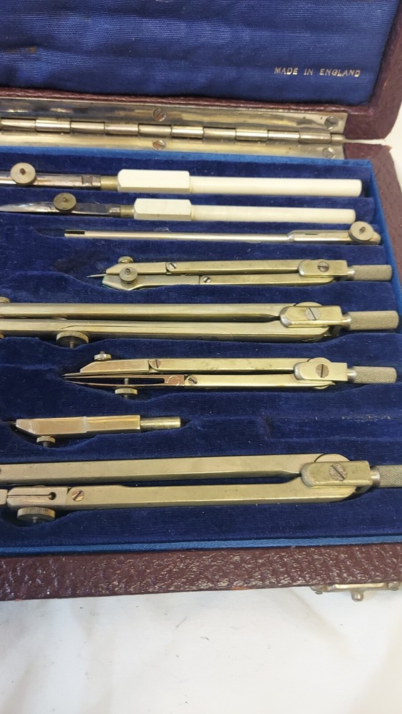 Vintage Draughtsmans / Engineers Drawing Set.