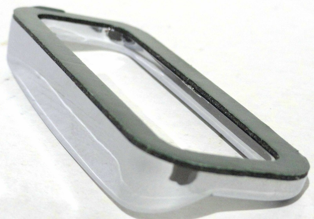 logo emblem bezel visor interior chrome plastic Freightliner Century Class