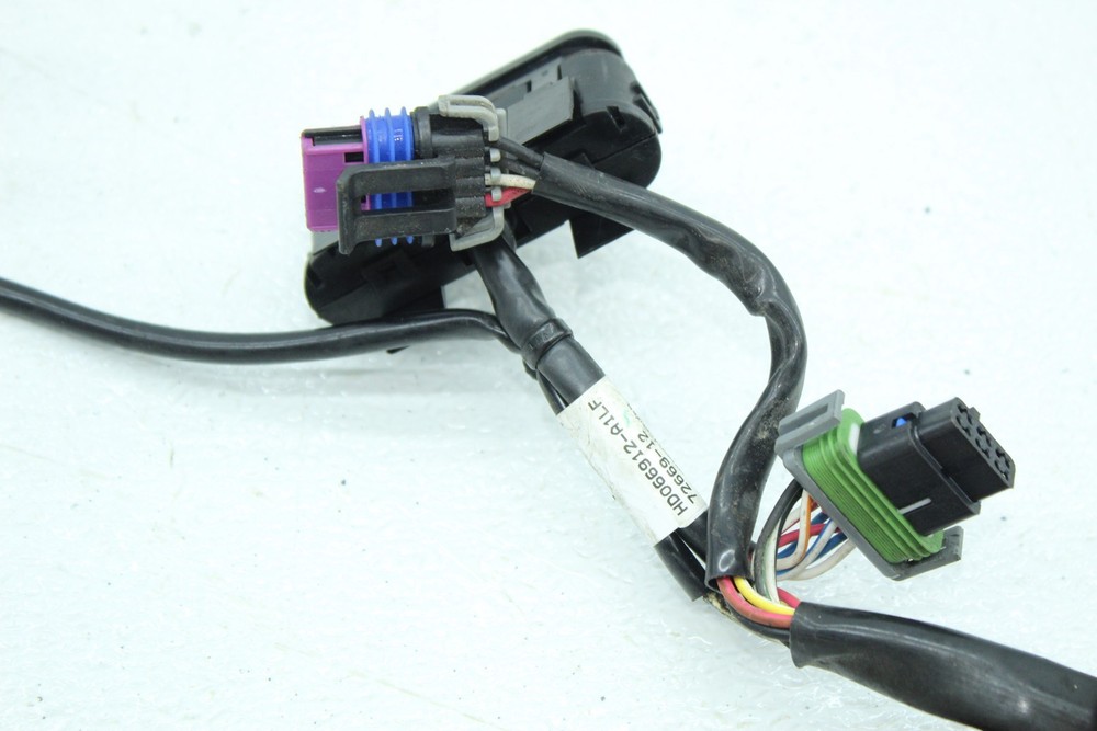 13-17 HARLEY-DAVIDSON DYNA FXDWG FRONT DASH INDICATOR WARNING LIGHT HARNESS