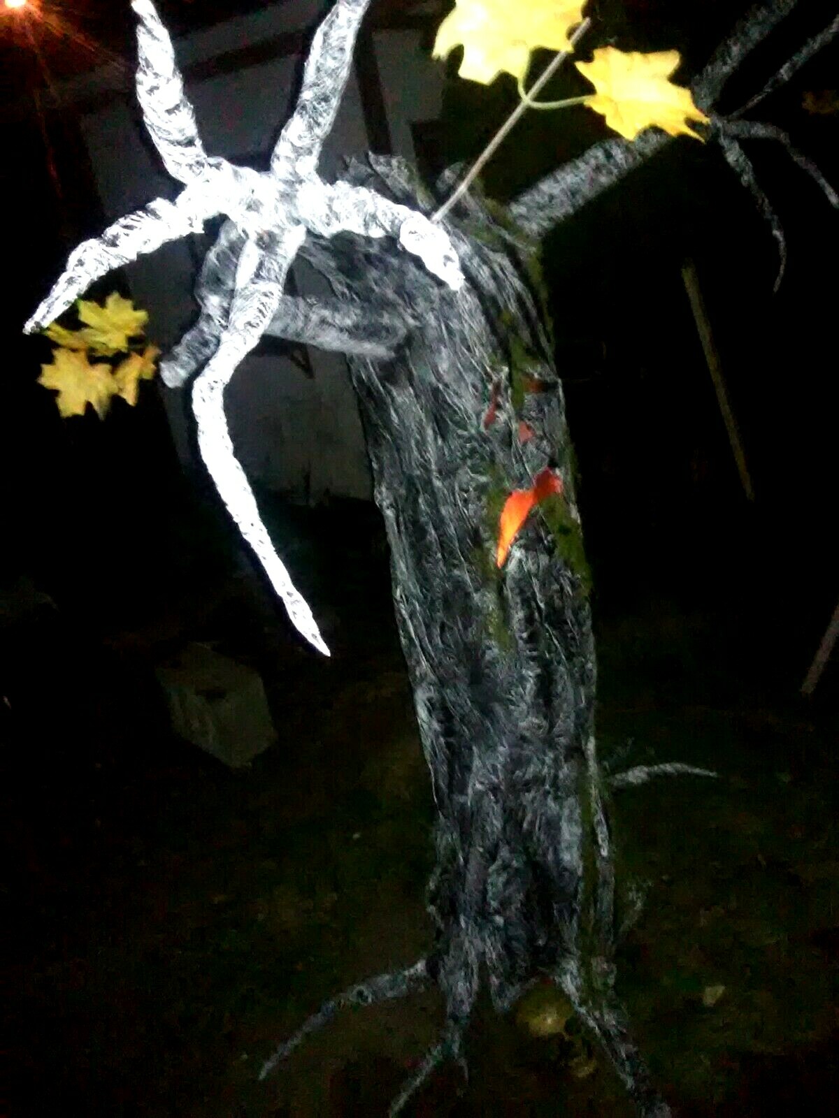 HAUNTED GLOWING HALLOWEEN TREES Halloween Props, OOAK by: MADMAT