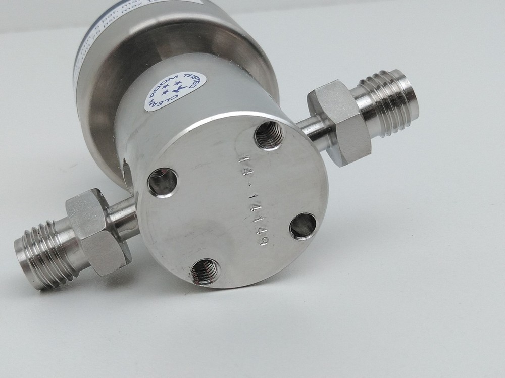 Rotarex Group SELFA M4SI S Inline Diaphragm Valve, 1/4" Compression