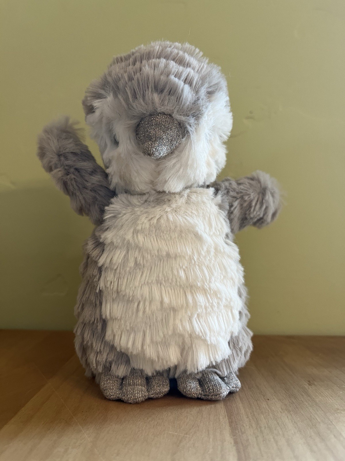 Jellycat Ditzi The Gray Penguin Small Plush Stuffed Animal