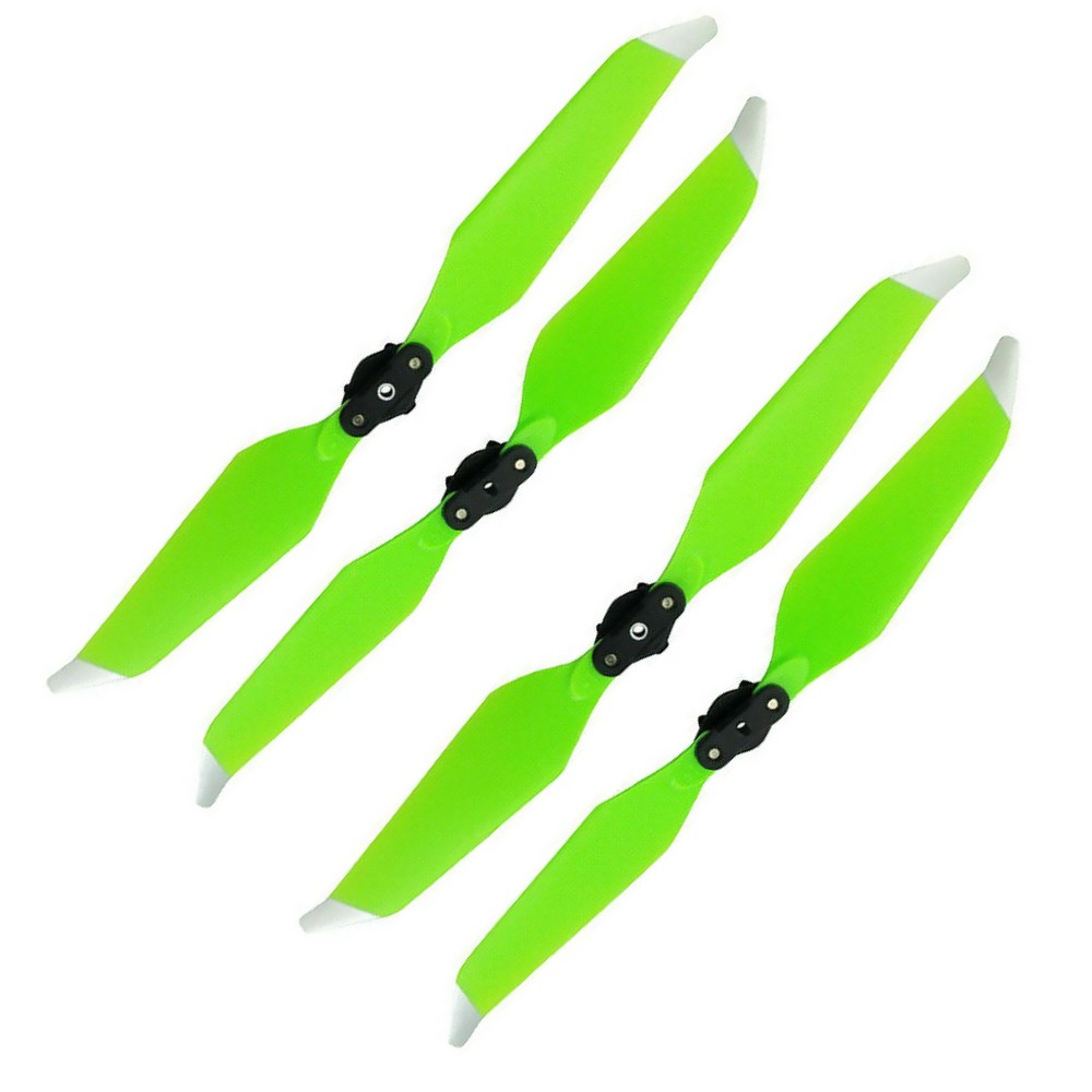 2Pair Green Quick-Release Green Propellers 8331F For DJI Mavic PRO Platinum C
