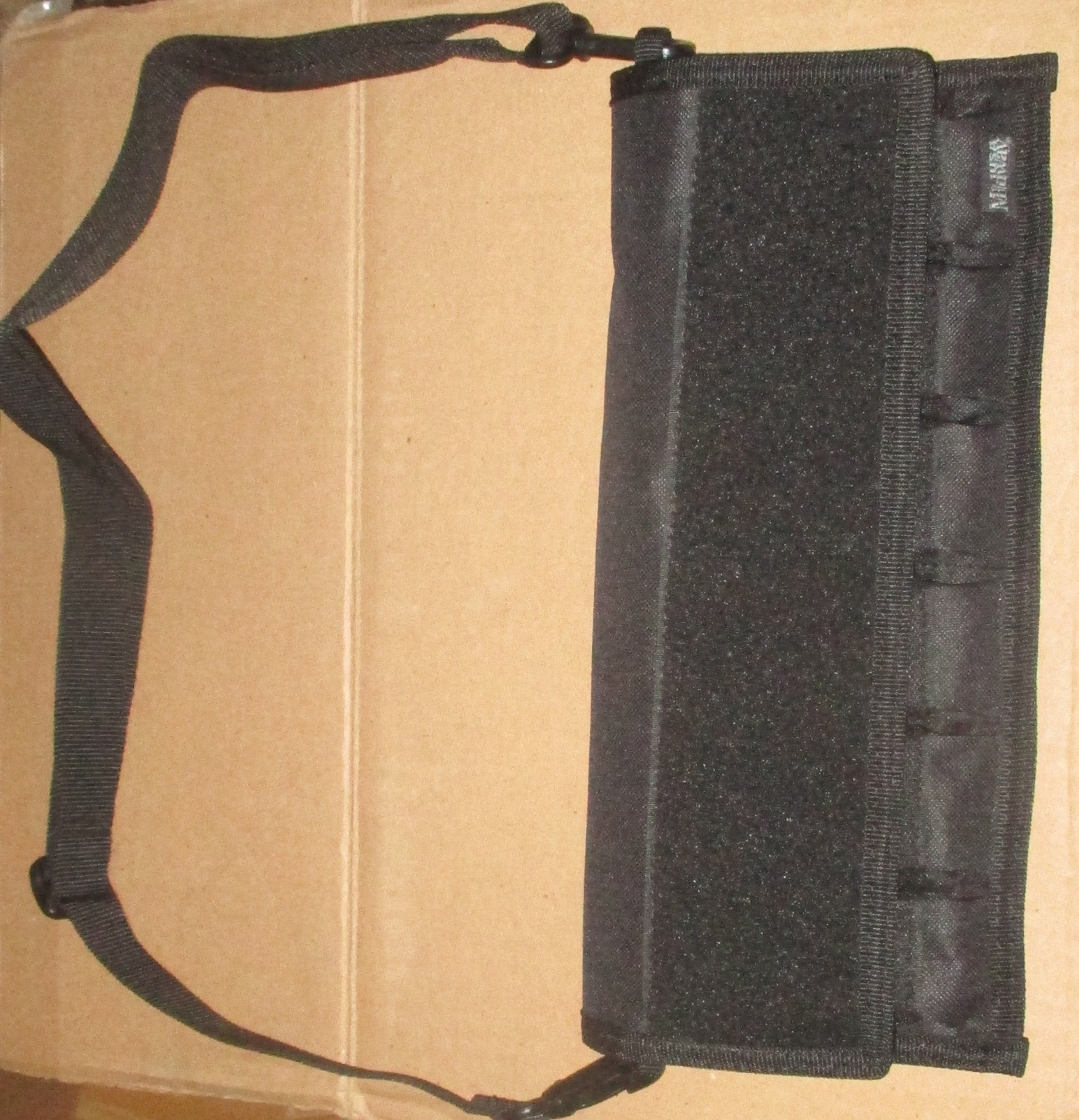 Pistol magazine carrier pouch with shoulder strap - holds 6 mags