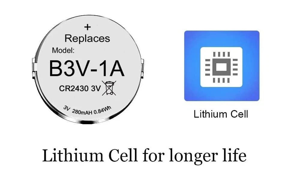 6 pcs. B3V 1A Lithium Replacement Batteries Compatible with High Tech Pet