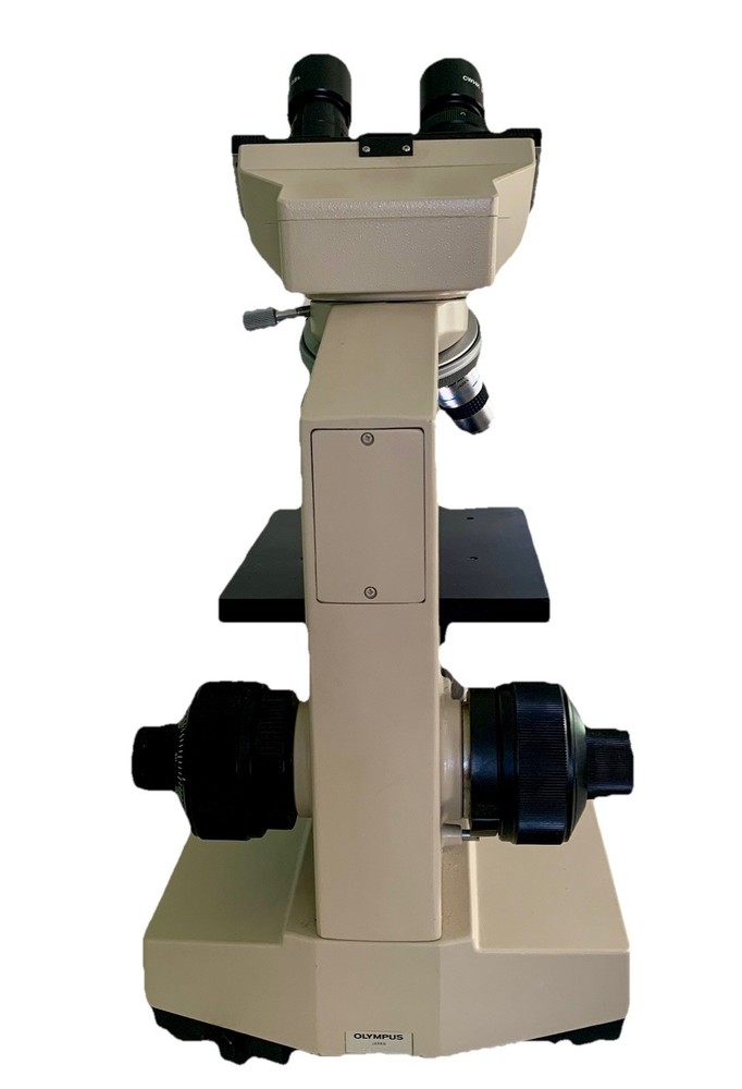 Olympus CHB-001 Model Microscope 4 Objectives w Manual Case Accessories EUC