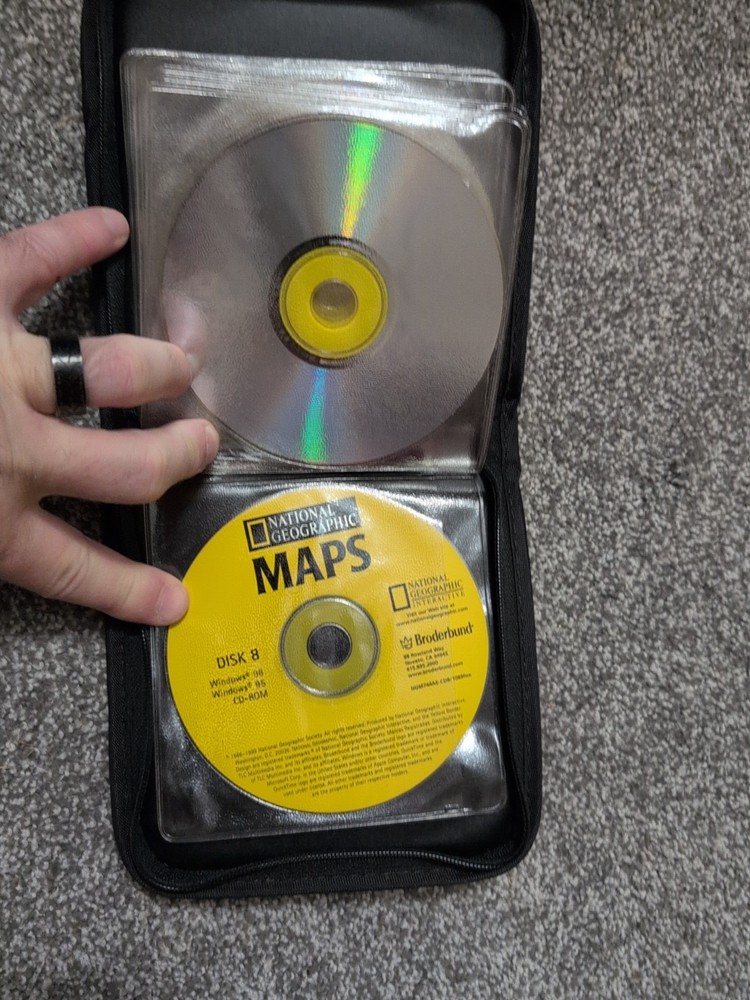 National Geographic Maps Broderbund Software